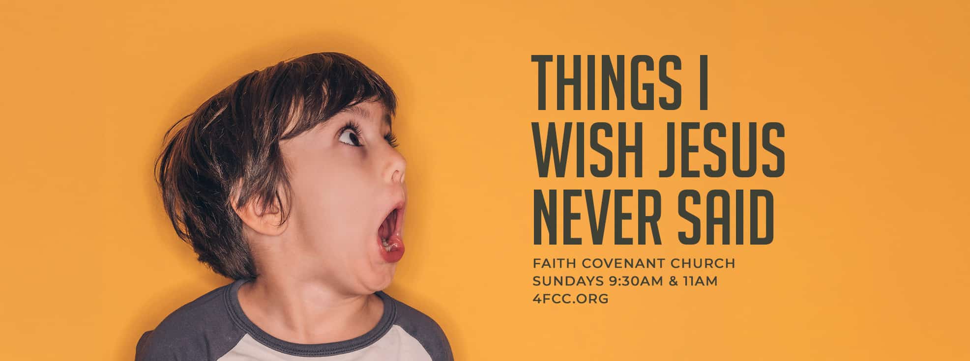 Things I Wish Jesus Never Said Facebook